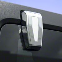 Rugged Ridge Lift Gate Hinge Covers, Chrome (07-13 Wrangler JK w/ Hardtop) - Rugged Ridge 13311.25