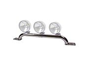Rugged Ridge Stainless Steel Bumper Mounted Light Bar (97-06 Wrangler TJ) - Rugged Ridge 11138.02