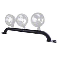 Rugged Ridge Textured Black Bumper Mounted Light Bar (97-06 Wrangler TJ) - Rugged Ridge 11232.02