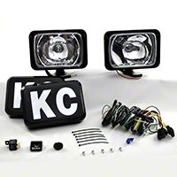 KC Hilites 2 Series 69 Lights, 100W, Long Range, Black, 6x9 in. (Universal Application) - KC Hilites 241