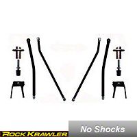 Rock Krawler Long Arm, Stretch Upgrade System (97-06 Wrangler TJ) - Rock Krawler RKTJ-STRETCH-UPG