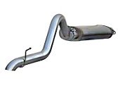 aFe MACHForce XP Exhaust System, Hi-Tuck Design (91-95 Wrangler YJ 4.0L) - aFe 49-46204