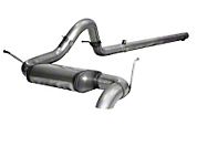aFe MACH Force XP Exhaust System, Hi Tuck (07-11 Wrangler JK, 4 Door) - aFe 49-46202