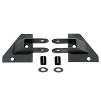 Rugged Ridge Mirror Relocation Brackets, Black (87-95 Wrangler YJ) - Rugged Ridge 957004