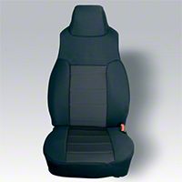 Rugged Ridge Neoprene Front Seat Covers Pair - Black (03-06 Wrangler TJ) - Rugged Ridge 13213.01