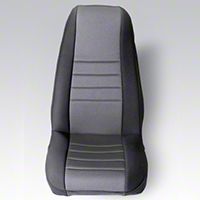Rugged Ridge Neoprene Front Seat Covers Pair - Gray/Black (87-90 Wrangler YJ) - Rugged Ridge 13212.09