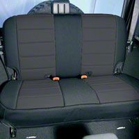Rugged Ridge Neoprene Rear Seat Cover Black (87-95 Wrangler YJ) - Rugged Ridge 13262.01