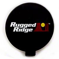 Rugged Ridge Off Road Light Cover, 6-Inch, Black (Universal Application) - Rugged Ridge 15210.53