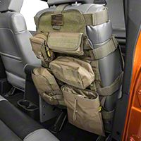 Smittybilt G.E.A.R. Front Seat Cover, Olive Drab Green (87-10 Wrangler YJ, TJ & JK) - Smittybilt 5661031
