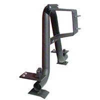 Olympic 4X4 Tire Swing for Rock Rear Bumpers (87-06 Wrangler YJ & TJ) - Olympic 4x4 700-121