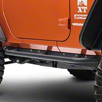 OR-Fab Black Rock Protectors w/ Bar (07-13 Wrangler JK 2 Door) - OR-Fab 84207