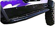 OR-Fab Rocker Protectors w/Rail Bar, Wrinkle Black (97-06 Wrangler TJ) - OR-Fab 84201