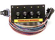 Painless Wiring Extreme Condition Waterproof 4 Switch Control Center (Universal Application) - Painless Wiring 50840