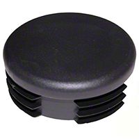 Omix-ADA Plastic Bumper Cap for 3 inch Tubular Bumpers (Universal Application) - Omix-ADA 11525.01