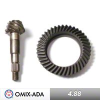 Omix-ADA Precision Gear 4.88 Ring & Pinion (87-06 Wrangler YJ & TJ w/Dana 35) - Omix-ADA 35D/488