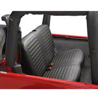 Bestop Rear Bench Seat Cover (97-02 Wrangler TJ) - Bestop 29221-15