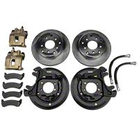Teraflex Rear Disc Brake Kit- Late Model Bearing Pocket (91-95 Wrangler YJ, 97-06 Wrangler TJ) - Teraflex 4354420