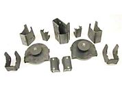 Teraflex Rear Axle Bracket Kit (97-06 Wrangler TJ) - Teraflex 3990000