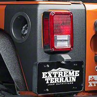 Bushwacker Rear Trail Armor Corners (07-13 Wrangler JK) - Bushwacker 14009