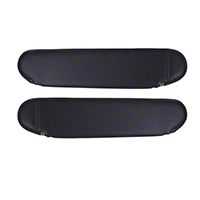 Rugged Ridge Replacement Sun Visor Pair, Dark Charcoal Gray (87-95 Wrangler YJ) - Rugged Ridge 13312.15