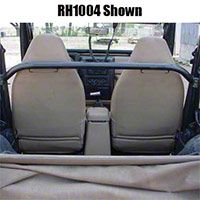 Rock Hard 4x4 Parts Straight Across Five Point Harness Attachment Bar, Unpainted (87-95 Wrangler YJ) - Rock Hard 4x4 RH1004-A