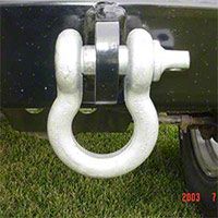 Rock Hard 4x4 9500 lb 3/4 In. Clevis 7/8 In. Dia. Pin (Universal Application) - Rock Hard 4x4 RH4003