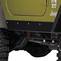 Rock Hard 4x4 Rock Sliders, Powder Coated (97-06 Wrangler TJ) - Rock Hard 4x4 RH3001-C