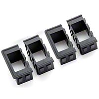 Rugged Ridge Rocker Switch Housing Kit, Mounts up to 4 Switches (Universal Application) - Rugged Ridge 17235.2