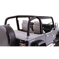 Rugged Ridge Roll Bar Cover Kit, Full Kit, Denim Black (97-02 Wrangler TJ) - Rugged Ridge 13612.15