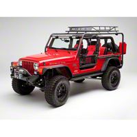 Body Armor Roof Rack Base (04-06 Wrangler TJ Unlimited) - Body Armor TJ-6124