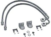 Rubicon Express Rear Brake Line Set w/ 2.5-4.5 In. Lift (07-09 Wrangler JK 4 Door) - Rubicon Express 1540
