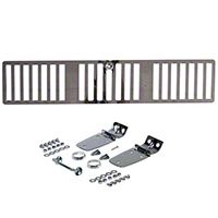 Rugged Ridge Hood Set, Stainless (97 Wrangler TJ) - Rugged Ridge 7498