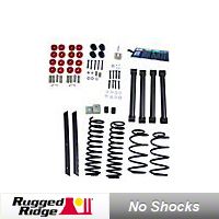 Rugged Ridge 2in. Lift Kit No Shocks (03-06 Wrangler TJ Rubicon) - Rugged Ridge 18401.31