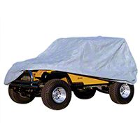 Rugged Ridge 3 Piece Full Car Cover (87-06 Wrangler YJ & TJ) - Rugged Ridge 13321.7
