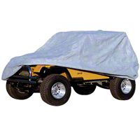 Rugged Ridge 3 Piece Full Car Cover Kit (04-13 Wrangler TJ & JK Unlimited) - Rugged Ridge 13321.73
