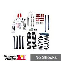 Rugged Ridge 4in. Lift Kit, No Shocks (97-02 Wrangler TJ) - Rugged Ridge 18401.4