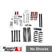 Rugged Ridge 4in. Lift Kit, No Shocks (03-06 Wrangler TJ) - Rugged Ridge 18401.42