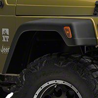 Rugged Ridge 7 in. Fender Flare 6pc Kit w/Hardware (97-06 Wrangler TJ) - Rugged Ridge 11608.01