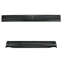 Rugged Ridge Body Armor Diamond Textured Black Plastic 2pc Kit (97-06 Wrangler TJ) - Rugged Ridge 11650.53