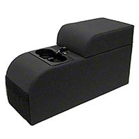 Rugged Ridge Contoured Locking Console -  Black Denim (87-95 Wrangler YJ) - Rugged Ridge 32015