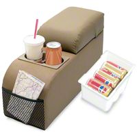 Rugged Ridge Contoured Locking Console - Spice Vinyl (87-95 Wrangler YJ) - Rugged Ridge 32037