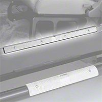 Rugged Ridge Entry Guards 24in. Diamond Plate Aluminum (97-06 Wrangler TJ) - Rugged Ridge 11238.21