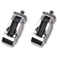 Rugged Ridge Hood Catch Kit-Pair, Stainless Steel (97-06 Wrangler TJ) - Rugged Ridge 11116.02