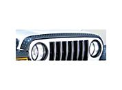 Rugged Ridge Textured Black Plastic Hood Stone Guard (97-06 Wrangler TJ) - Rugged Ridge 11650.17