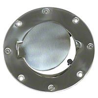 Rugged Ridge Polished Stainless Steel Gas Hatch (97-06 Wrangler TJ) - Rugged Ridge 11134.01