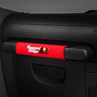Rugged Ridge Neoprene Door And Grab Bar Handle Cover kit - Red (07-10 Wrangler JK 2 Door) - Rugged Ridge 13305.57