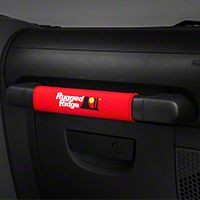 Rugged Ridge Neoprene Door And Grab Bar Handle Cover kit - Red (07-10 Wrangler JK 4 Door) - Rugged Ridge 13305.55