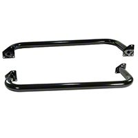 Rugged Ridge Side Step Pair, Gloss Black (87-95 Wrangler YJ) - Rugged Ridge 11590.03