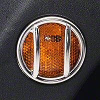 Rugged Ridge Side Marker Light Guards, Stainless Steel (07-13 Wrangler JK) - Rugged Ridge 11142.12