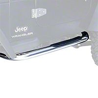 Rugged Ridge Side Step Pair, Stainless Steel (97-06 Wrangler TJ) - Rugged Ridge 11593.04